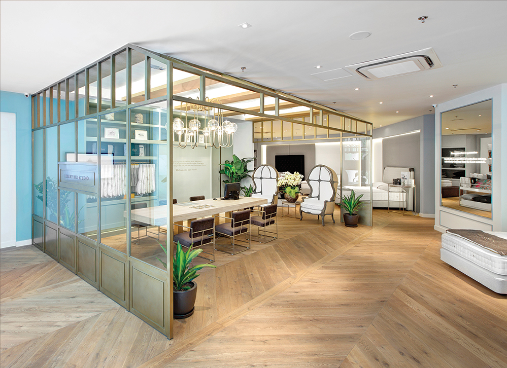 Chao designed the Luxury Bed Studio